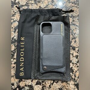 Bandolier IPhone 11 Pro EMMA case - black/pewter